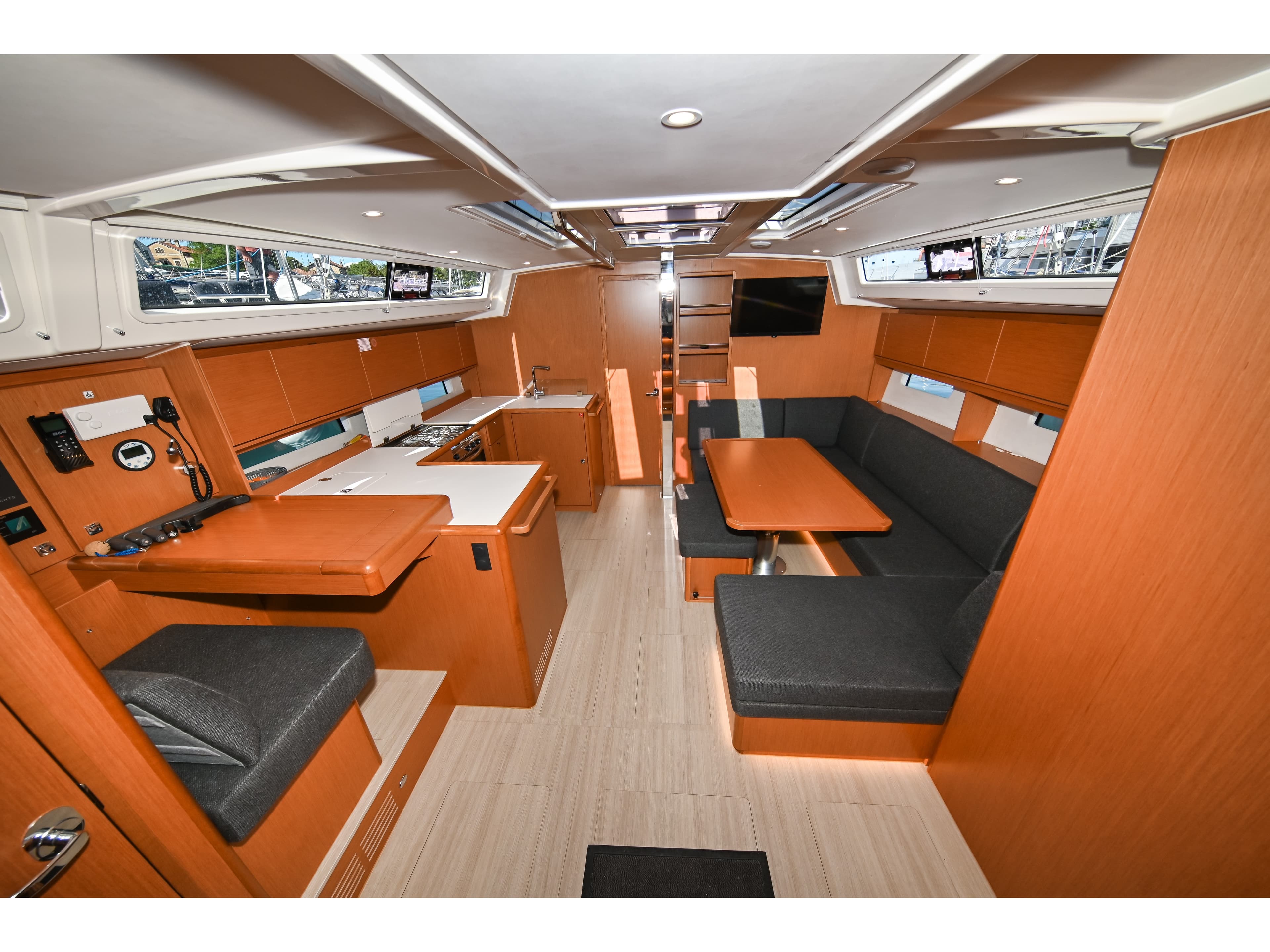 Boat interior
