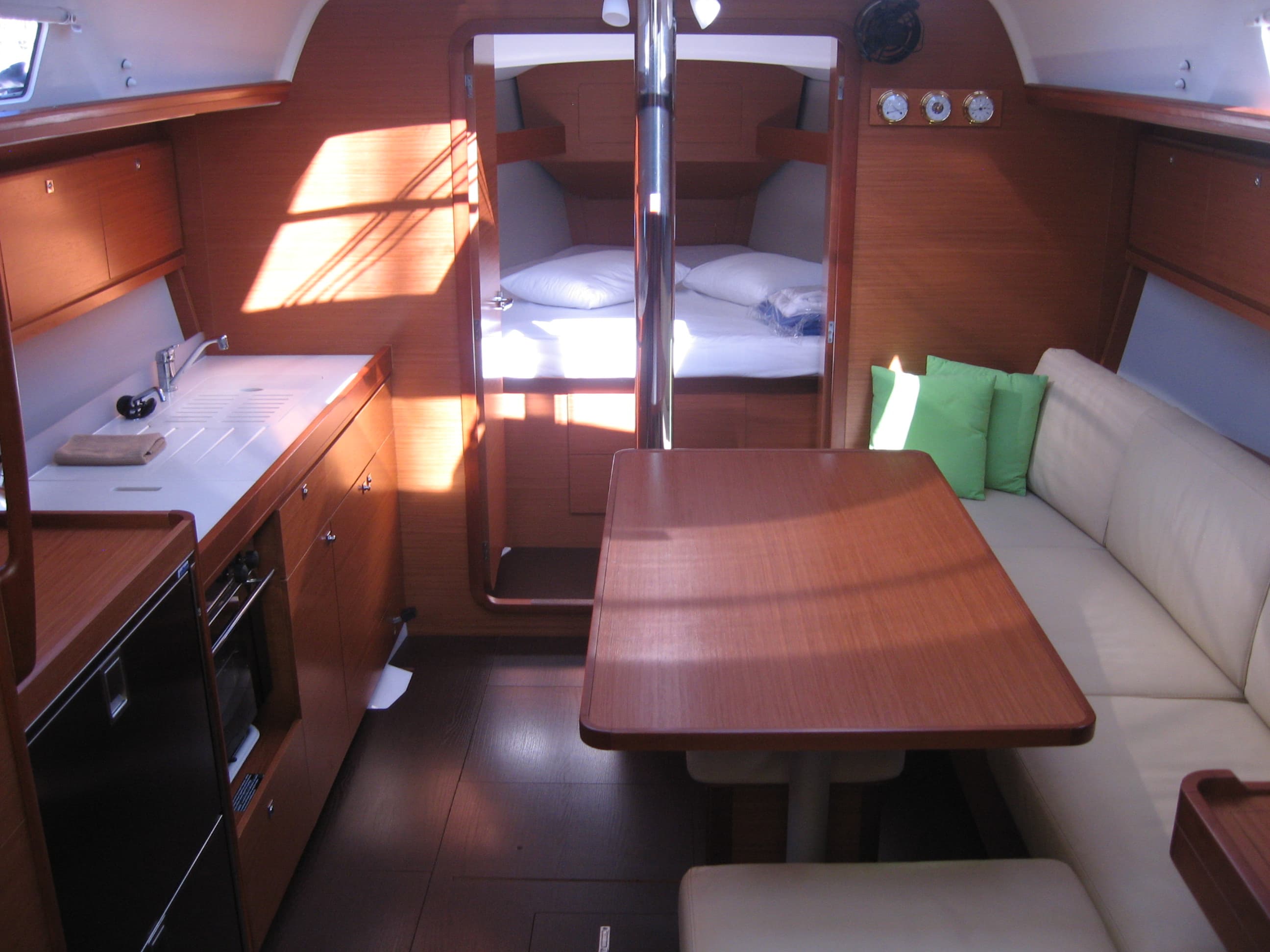 Boat interior