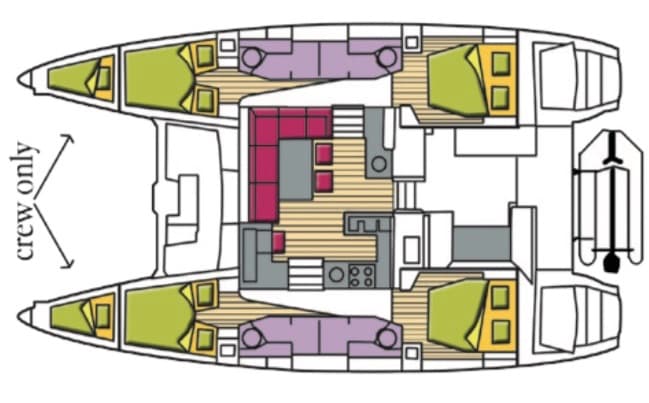 Lagoon 450 Fly - photo 12