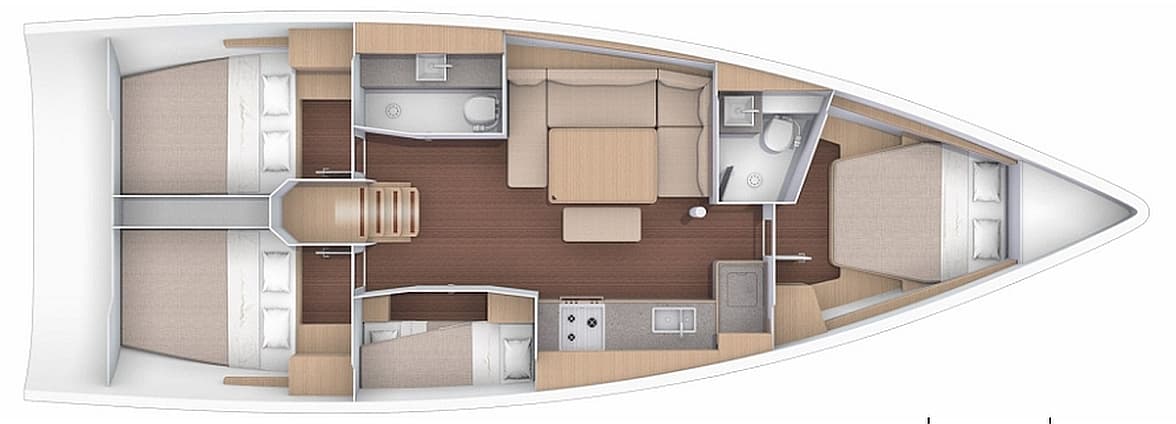 Dufour 430 - photo 4