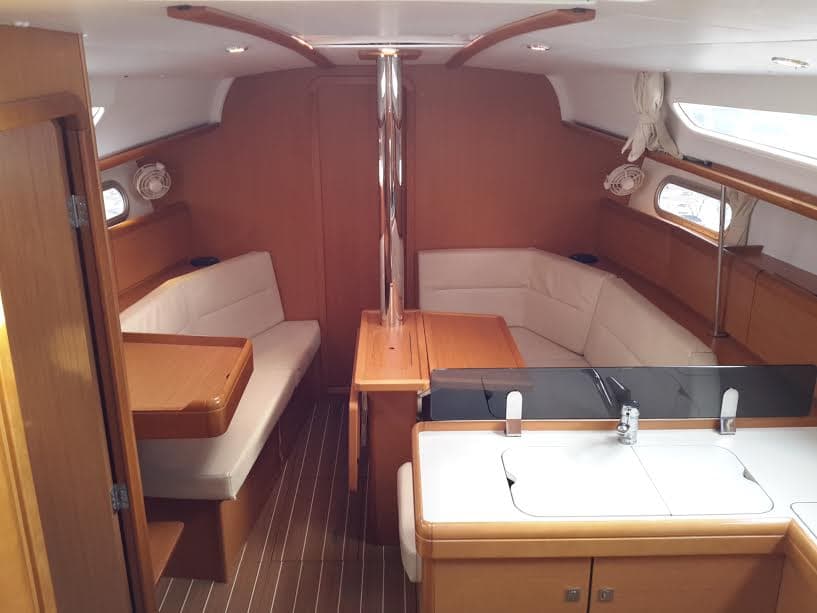 Boat interior
