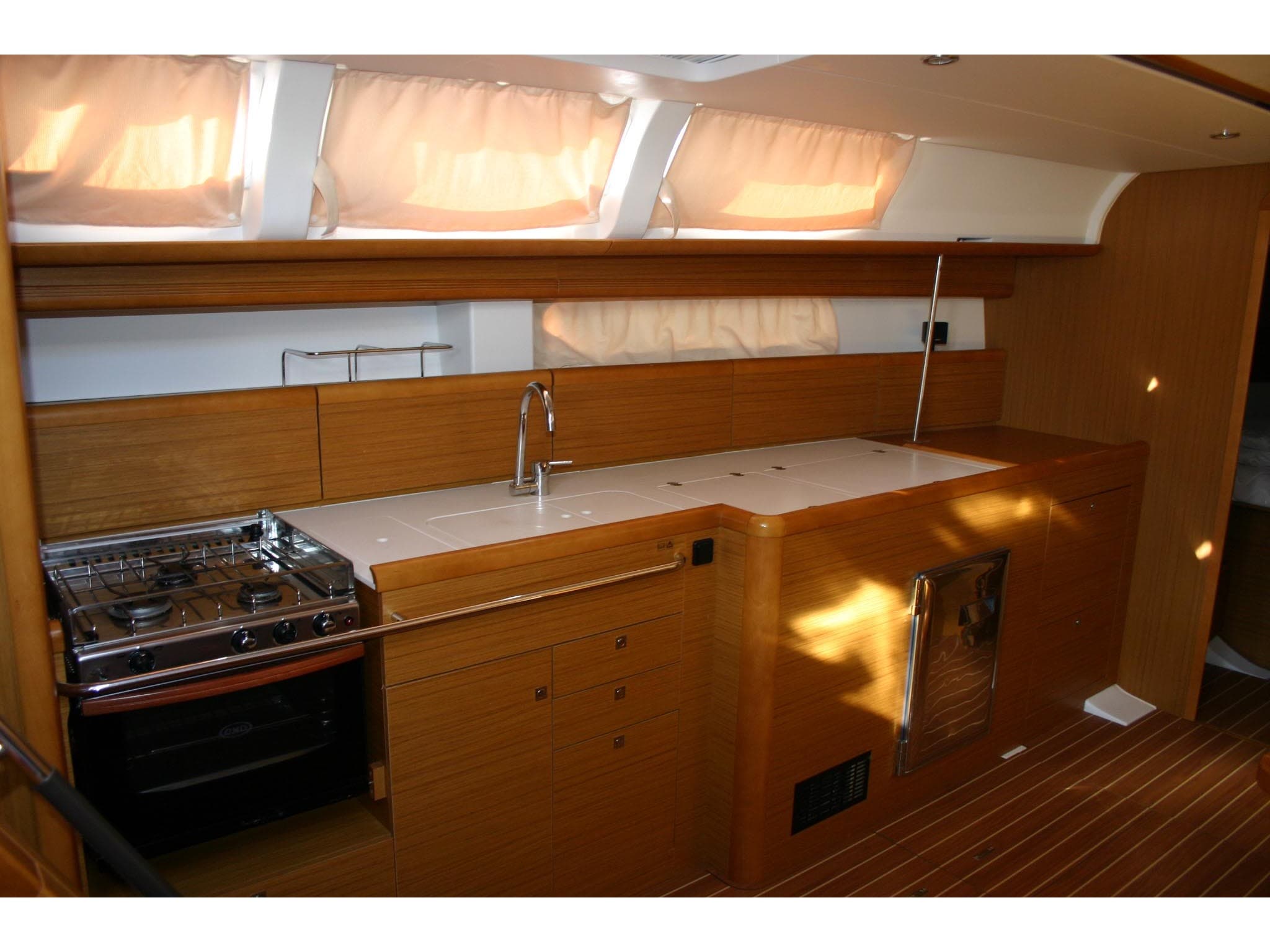 Boat interior