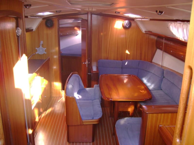 Boat interior