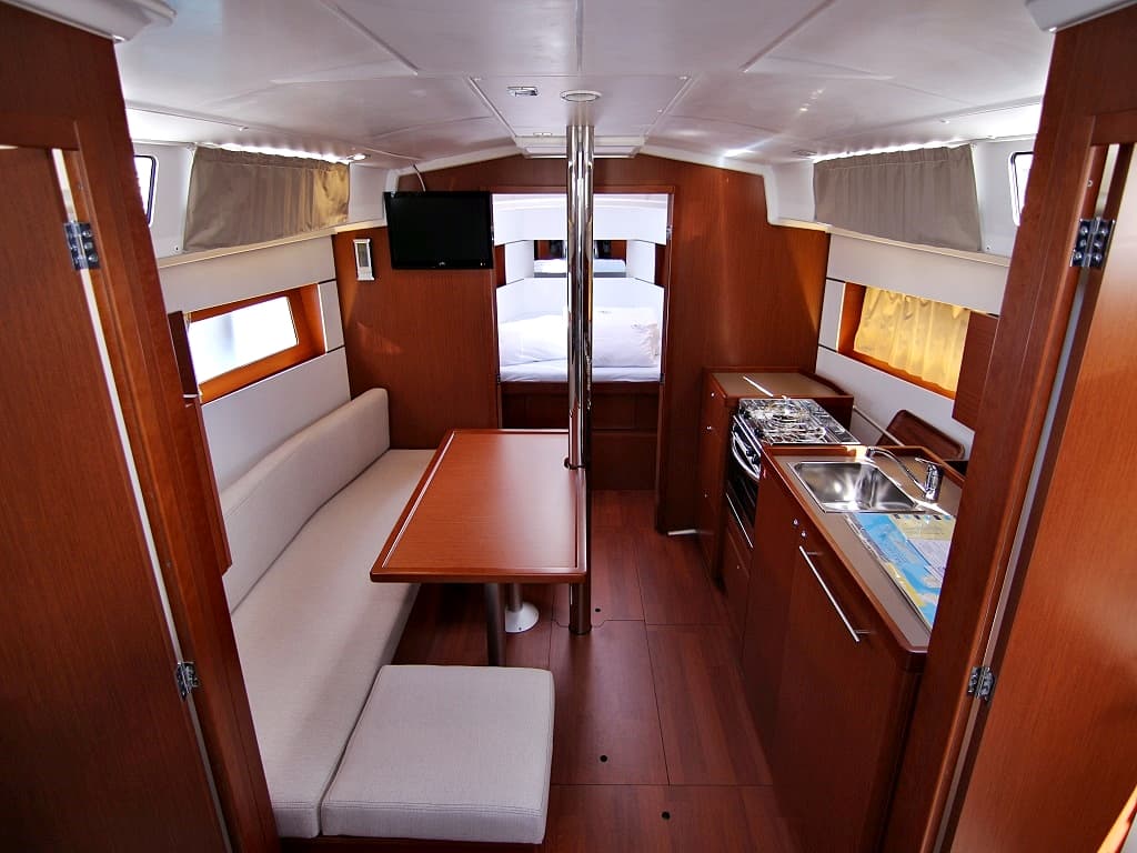 Boat interior