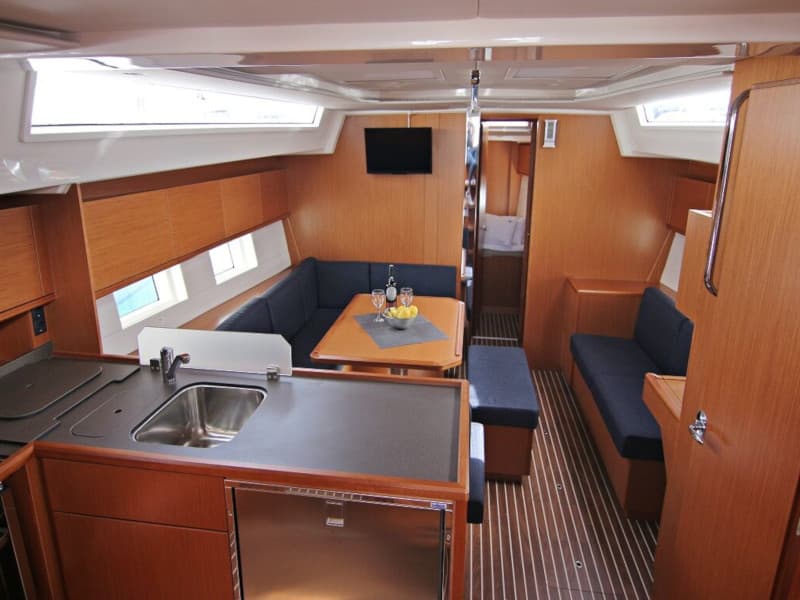 Boat interior