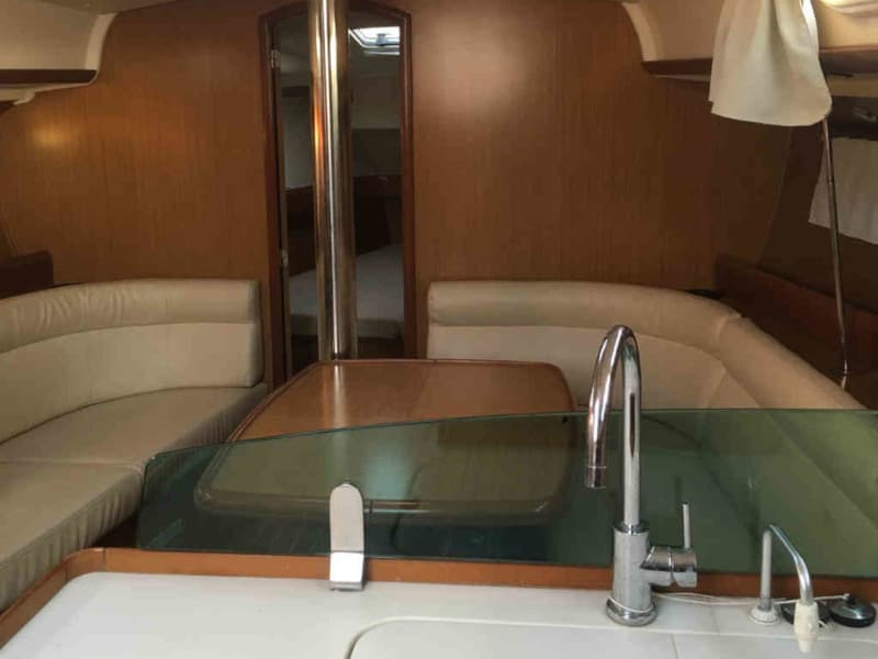 Boat interior