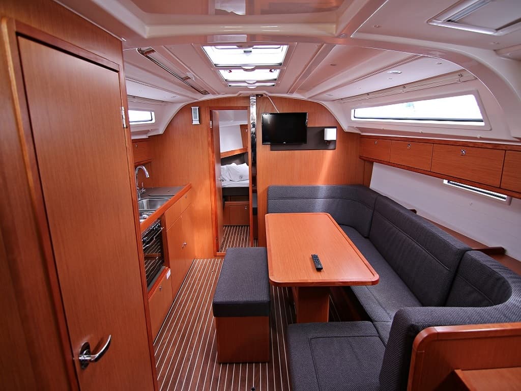 Boat interior