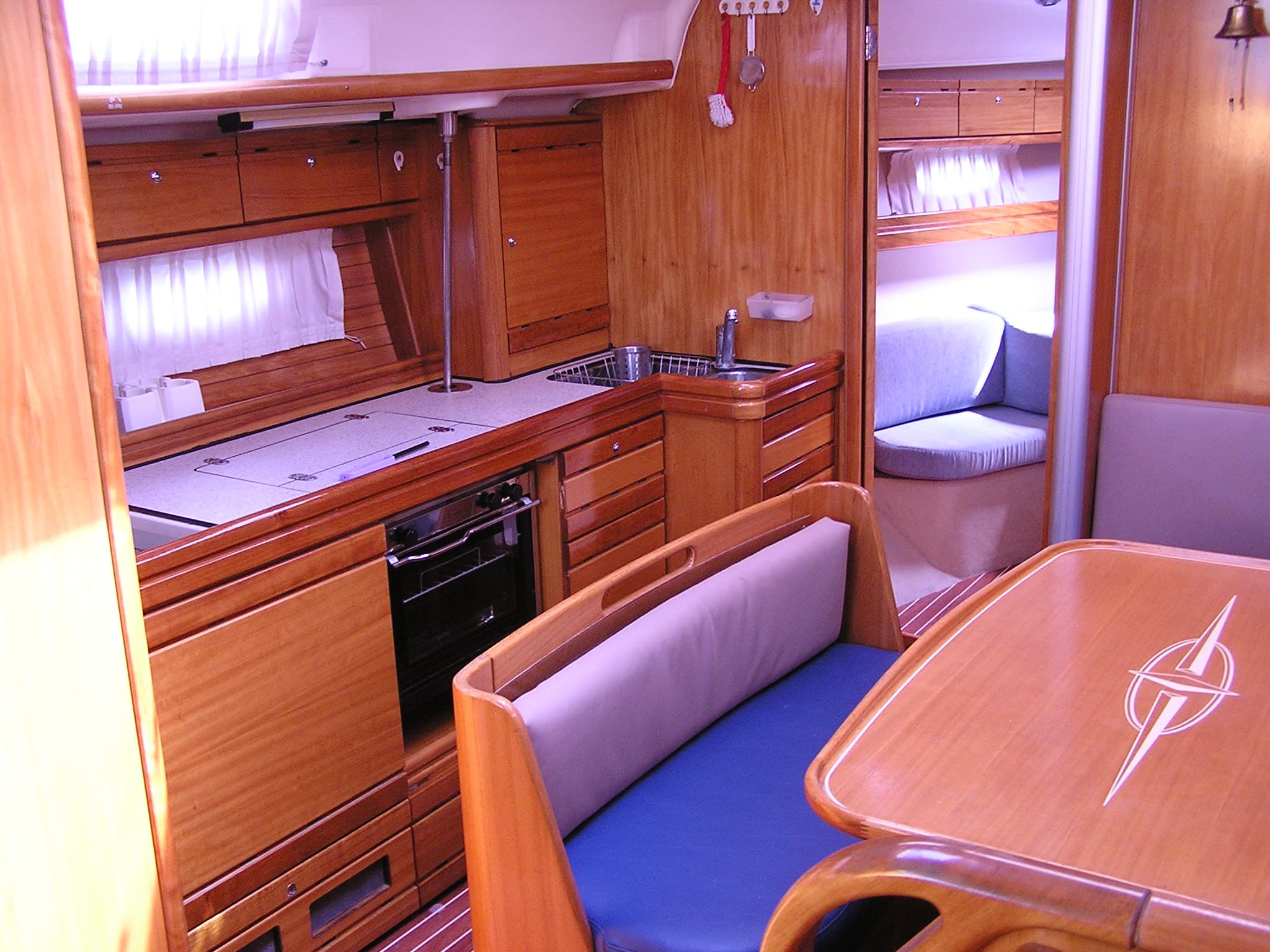 Boat interior