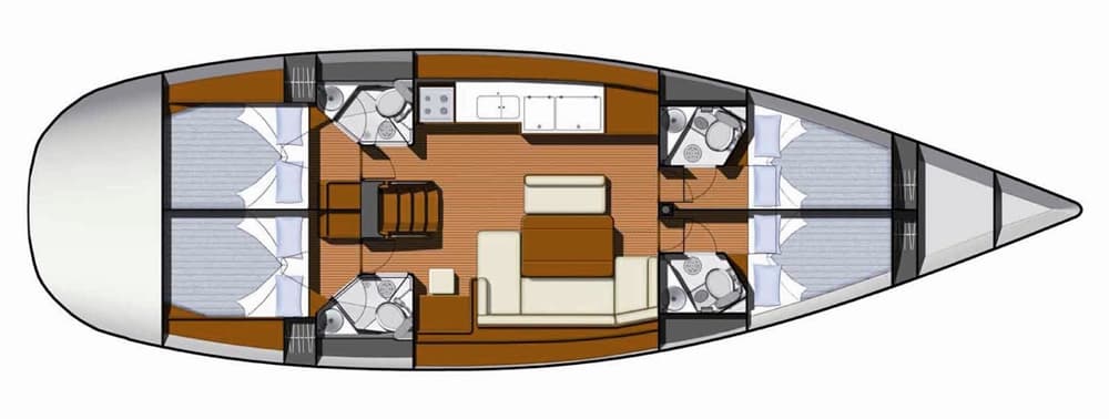 Sun Odyssey 49i - photo 4