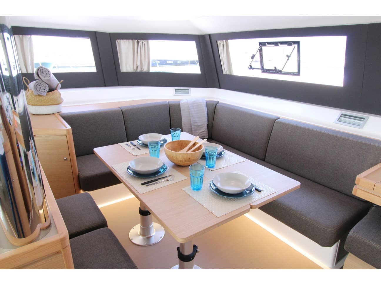 Boat interior