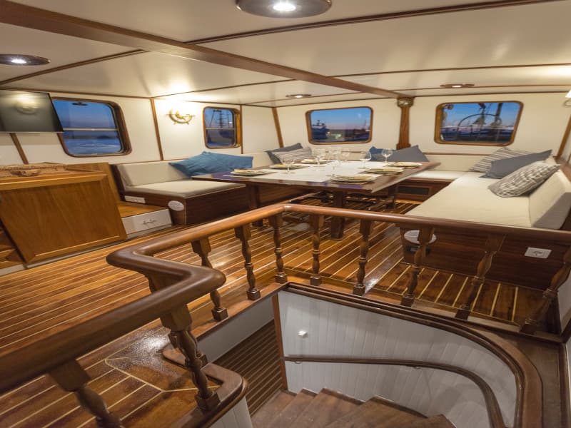 Boat interior