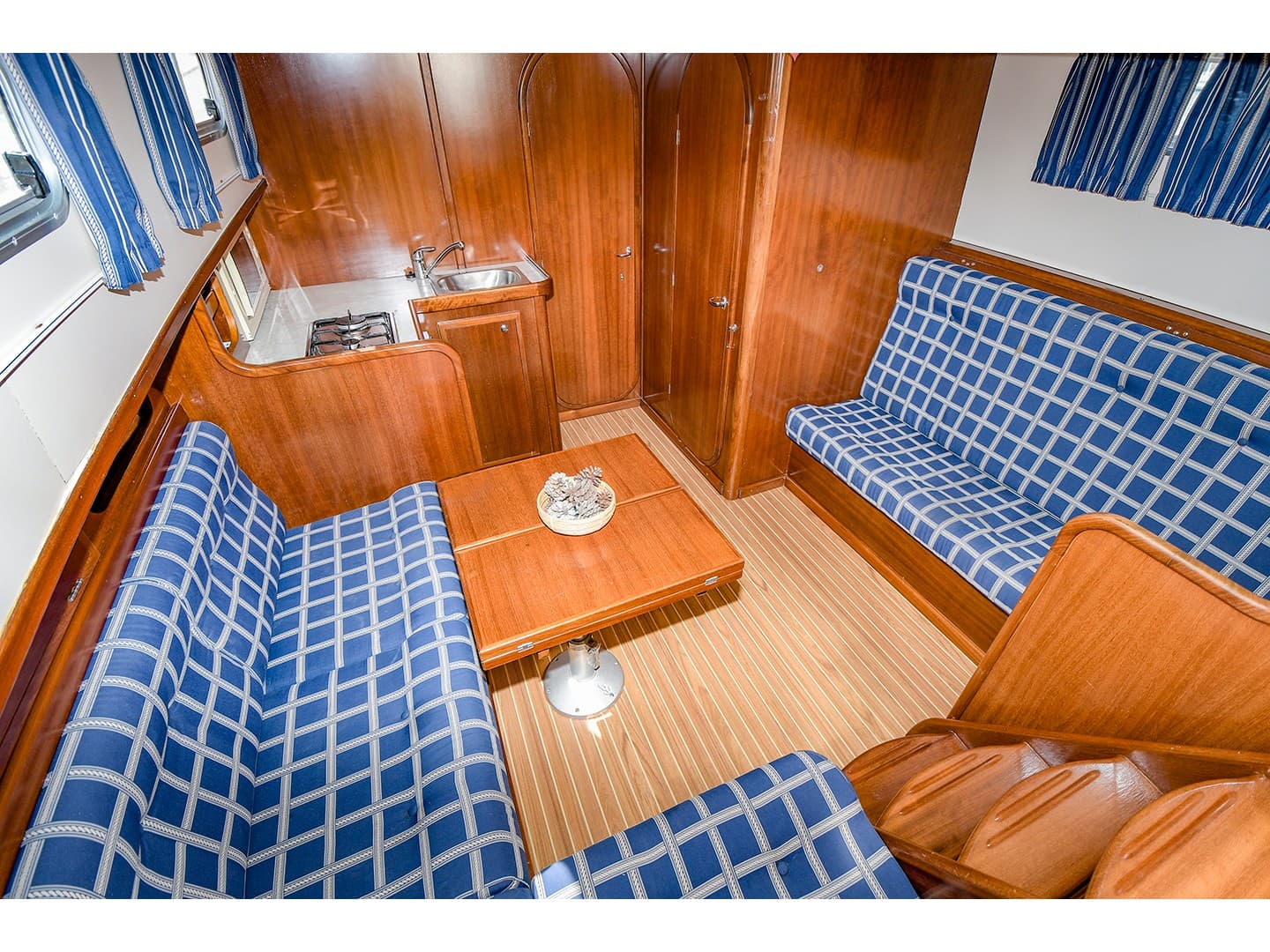 Boat interior