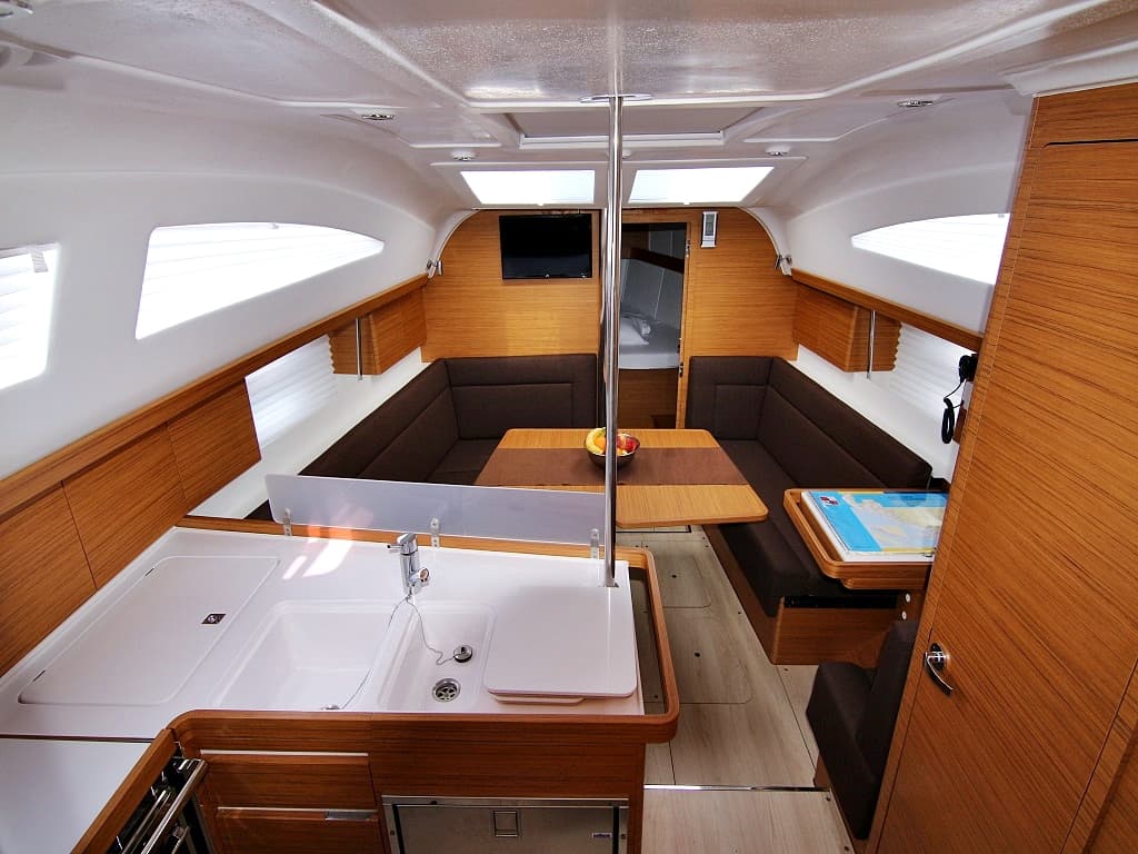 Boat interior