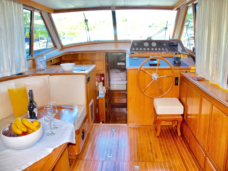 Boat interior