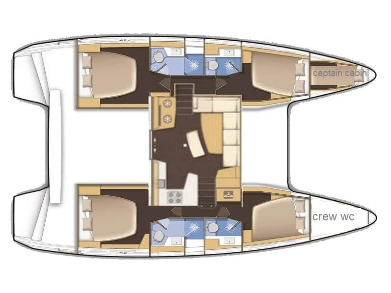 Boat interior