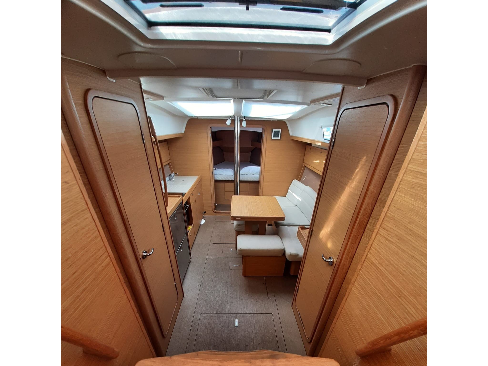 Boat interior