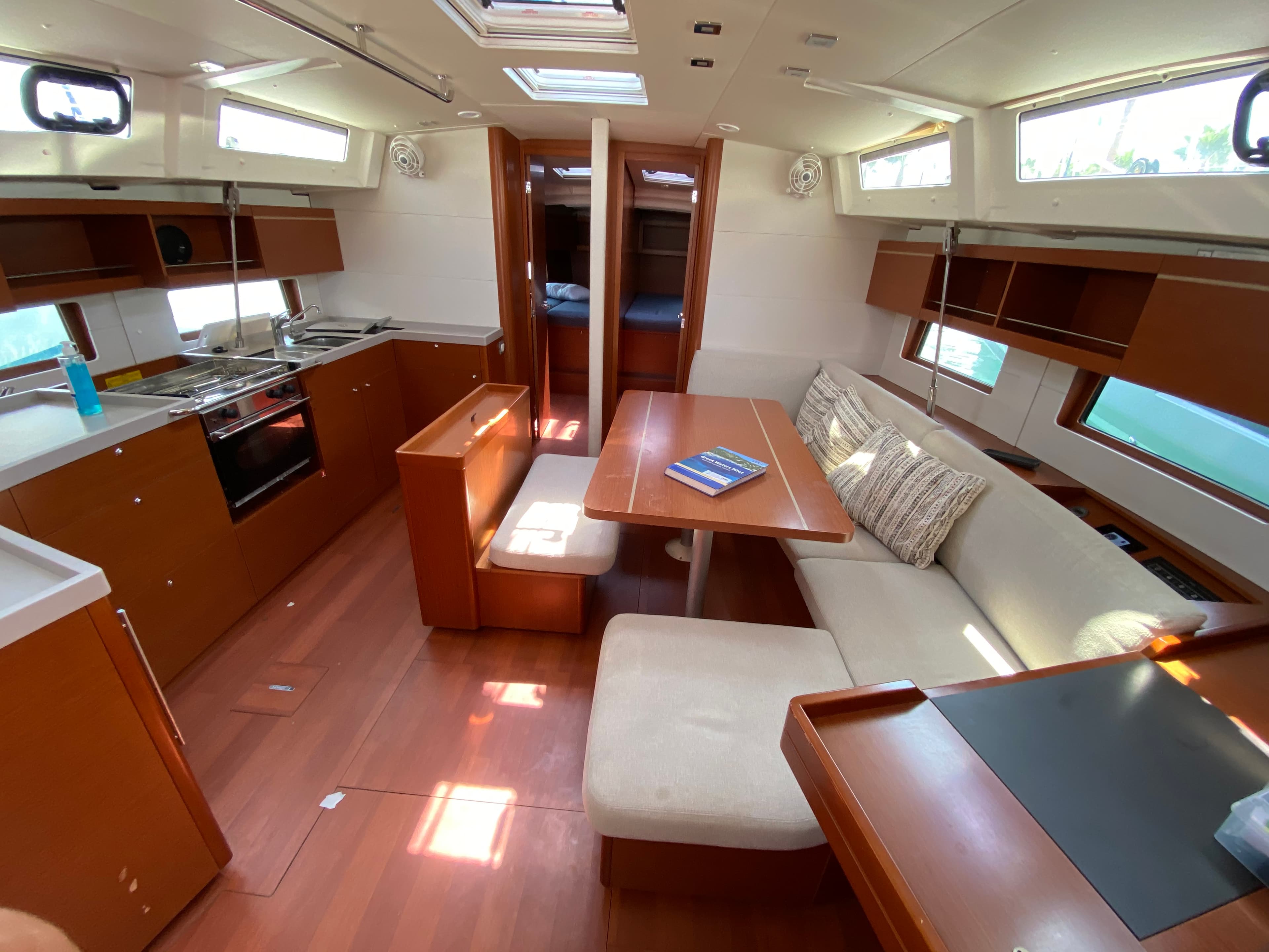 Boat interior
