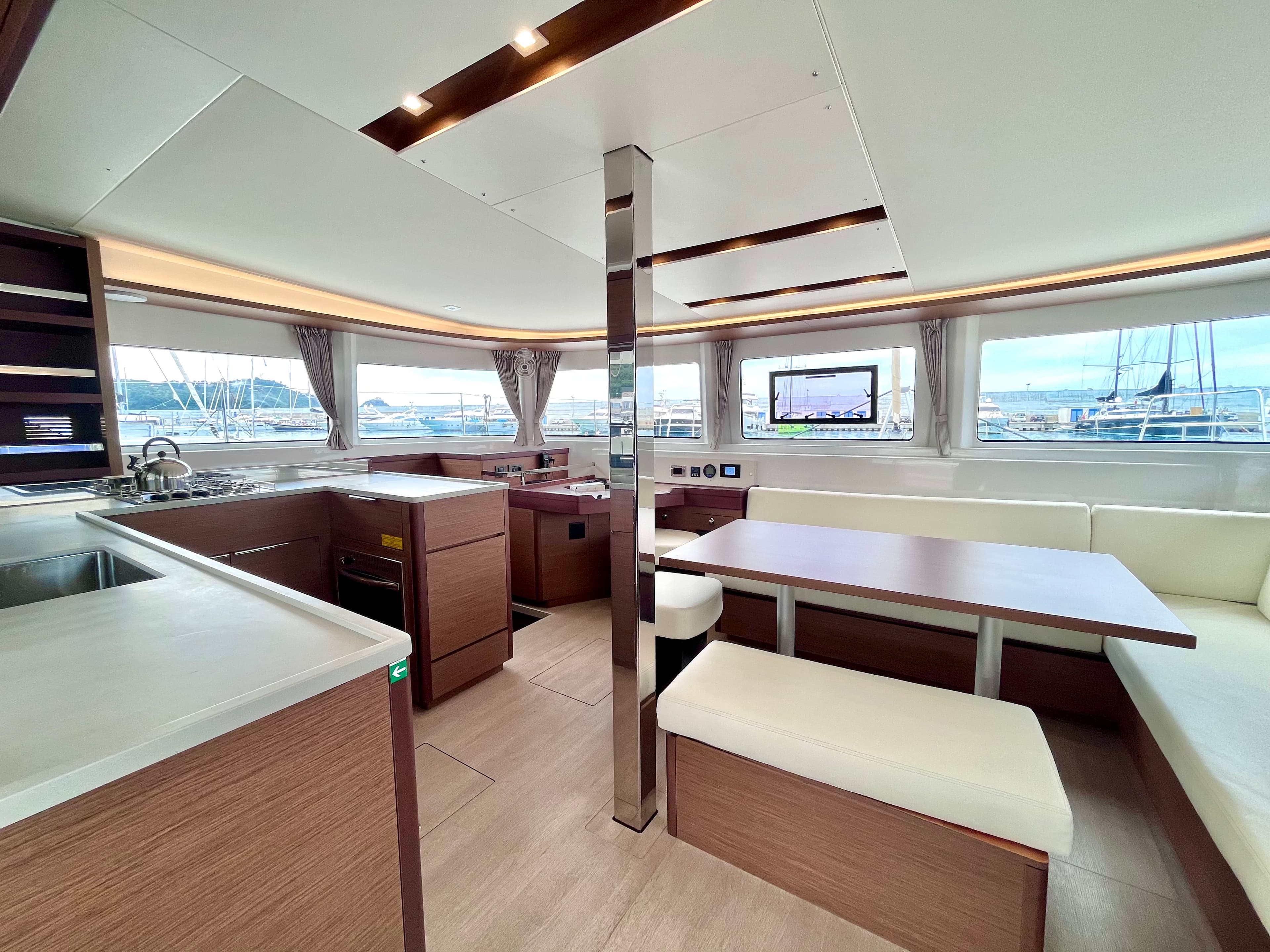Boat interior