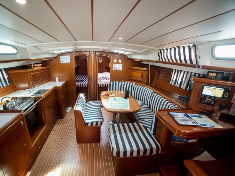 Boat interior