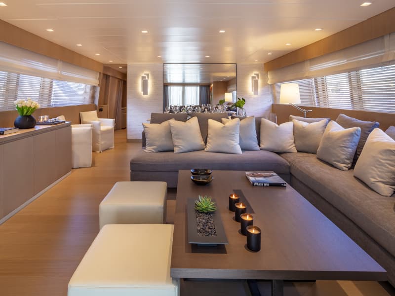 Boat interior