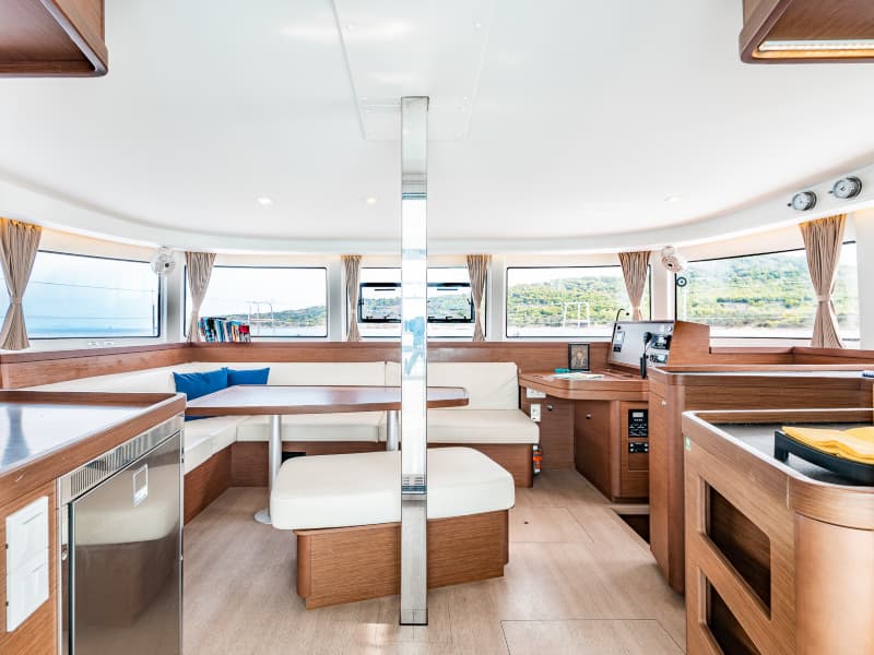 Boat interior
