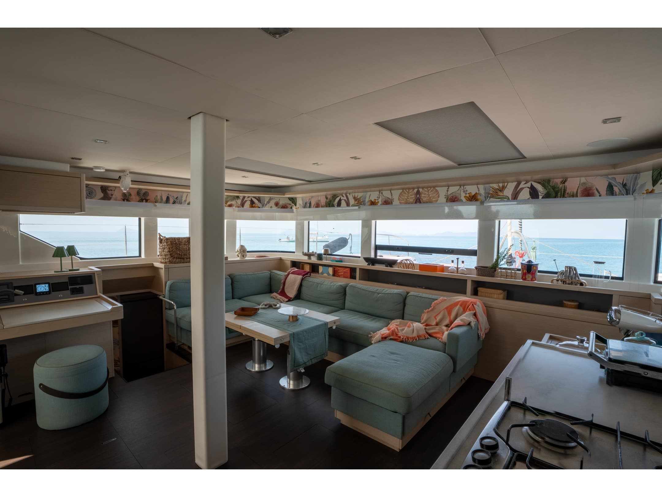 Boat interior