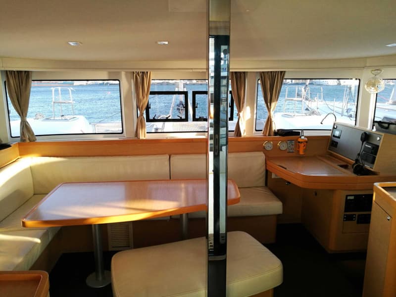 Boat interior