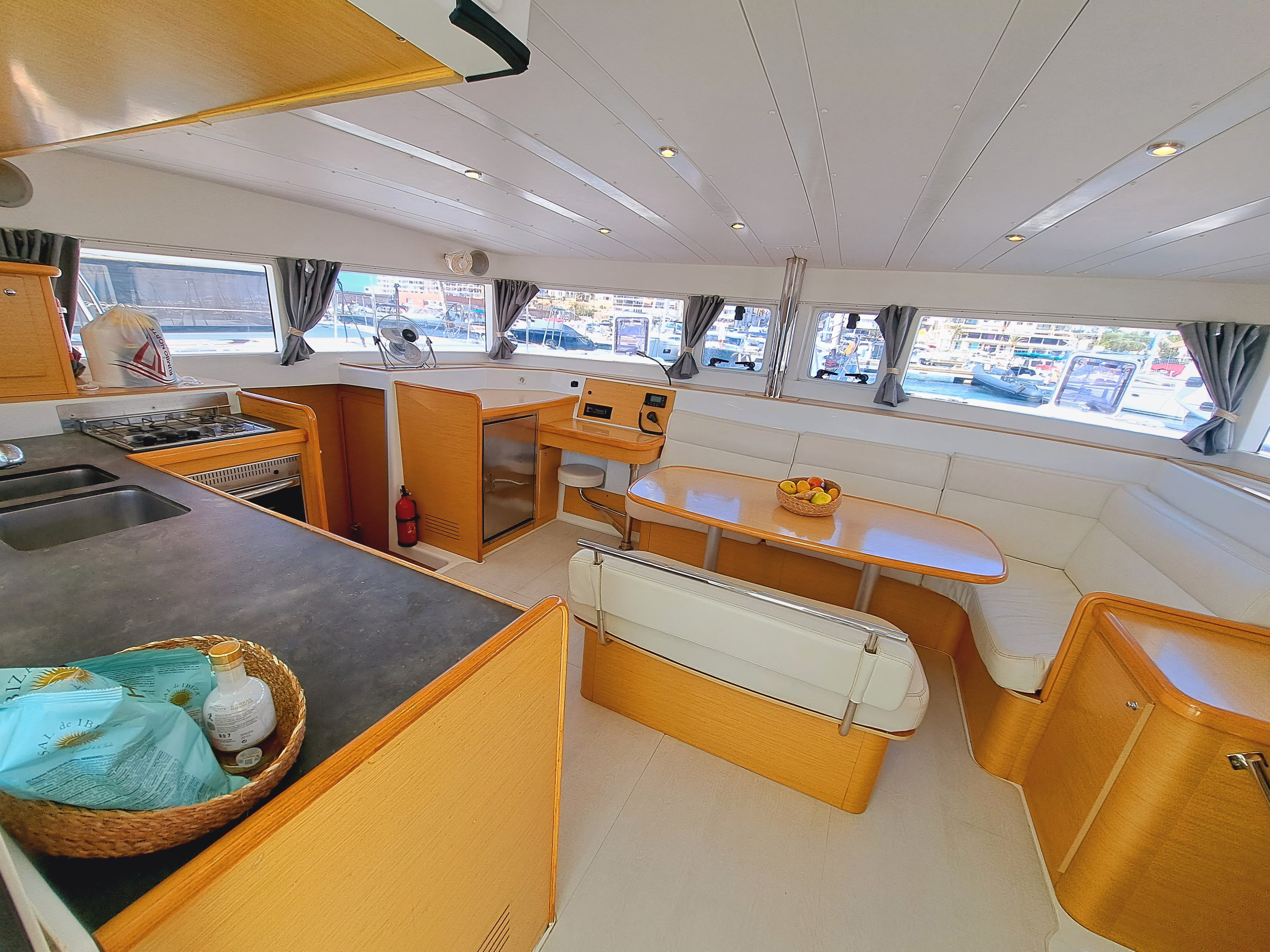 Boat interior