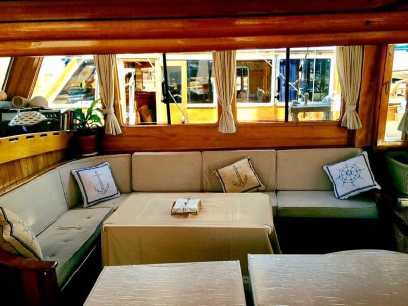 Boat interior