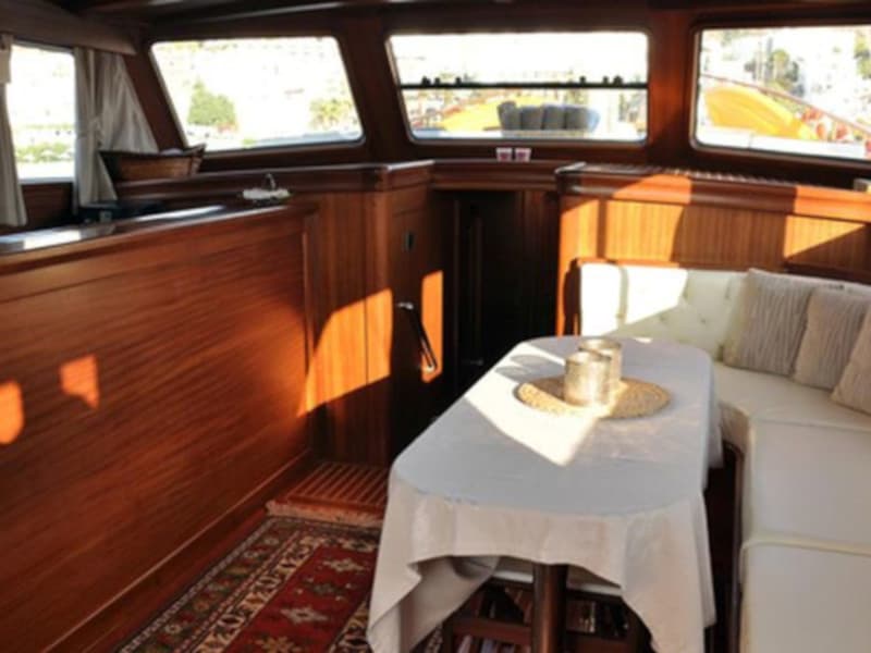 Boat interior