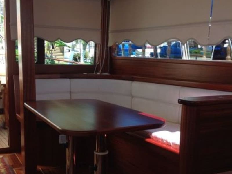 Boat interior