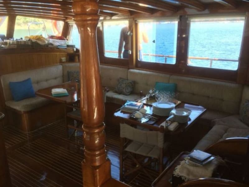 Boat interior