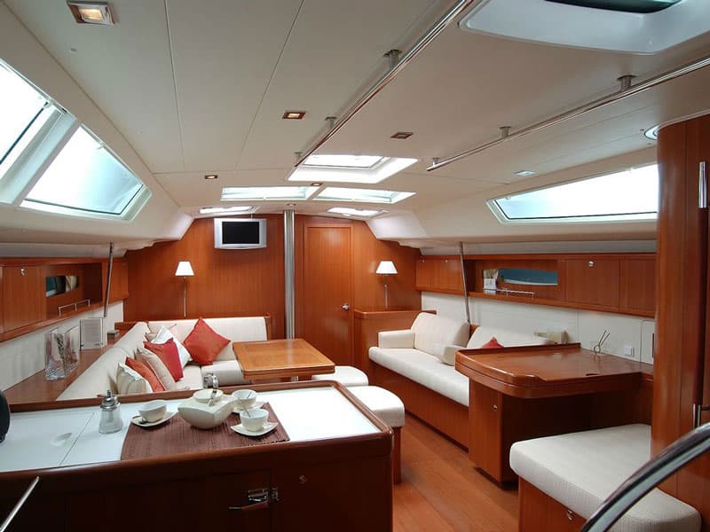 Boat interior