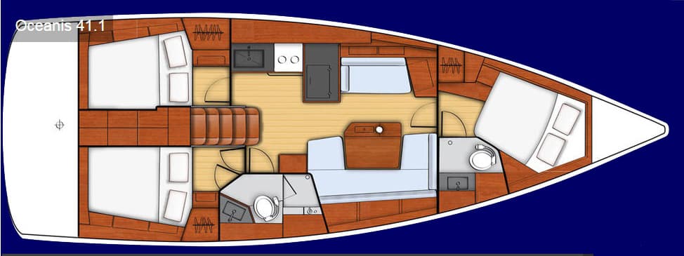 Oceanis 41.1 - photo 5