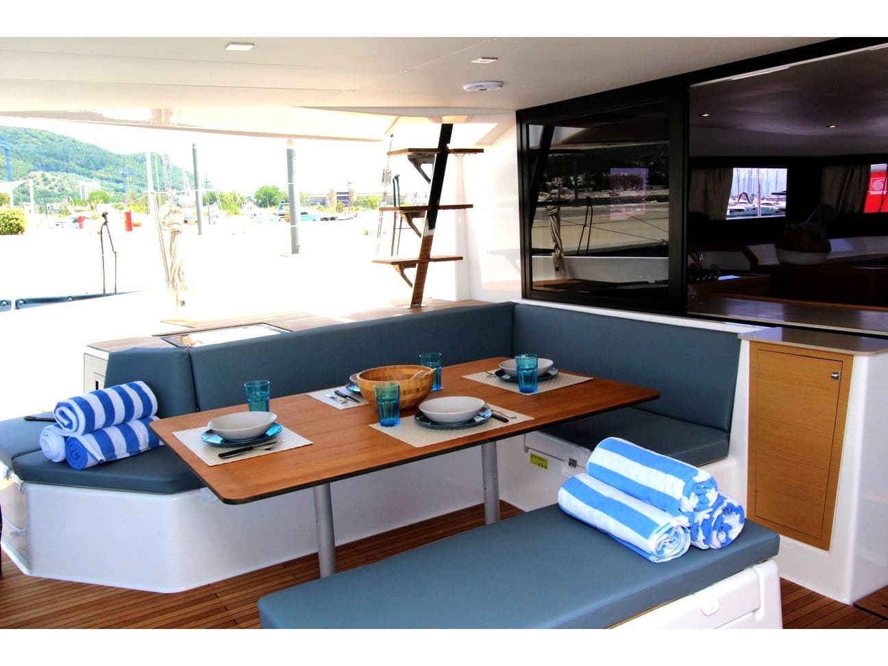 Boat interior