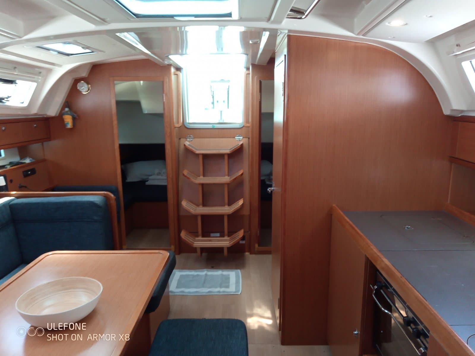 Boat interior