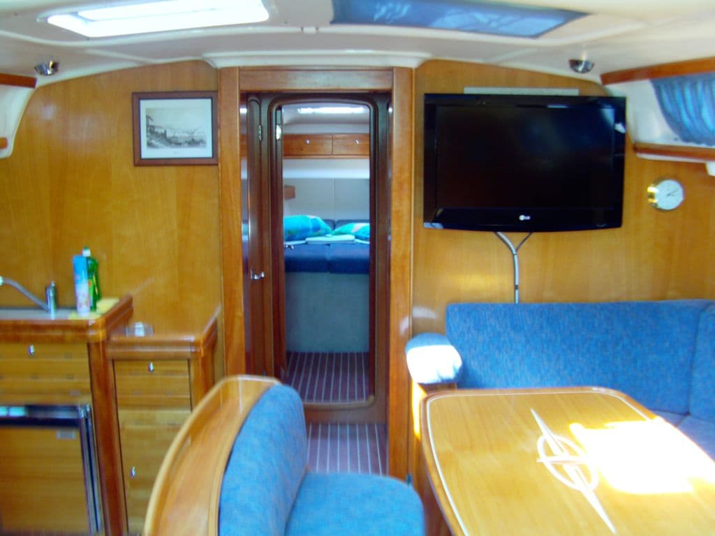 Boat interior