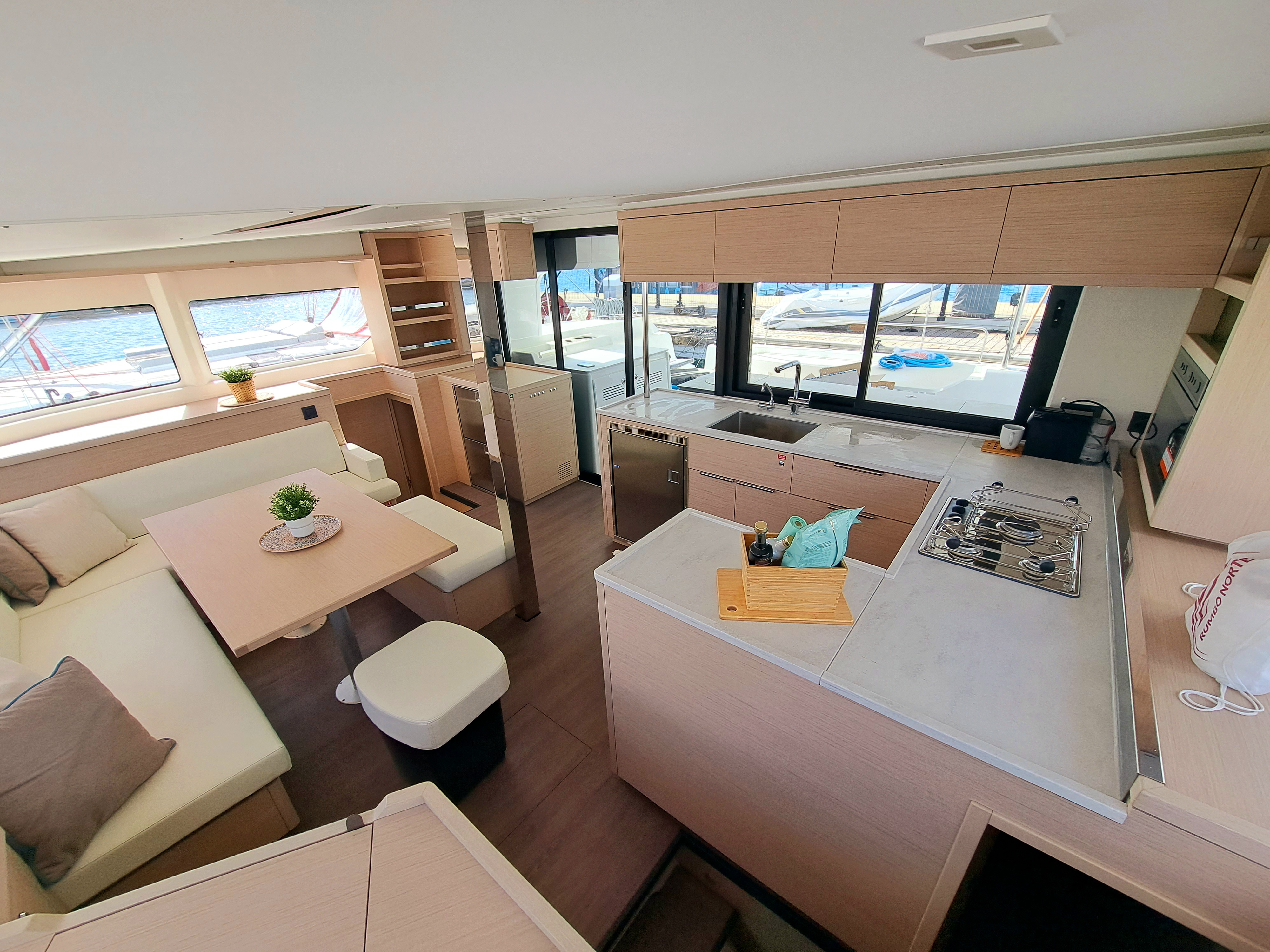 Boat interior