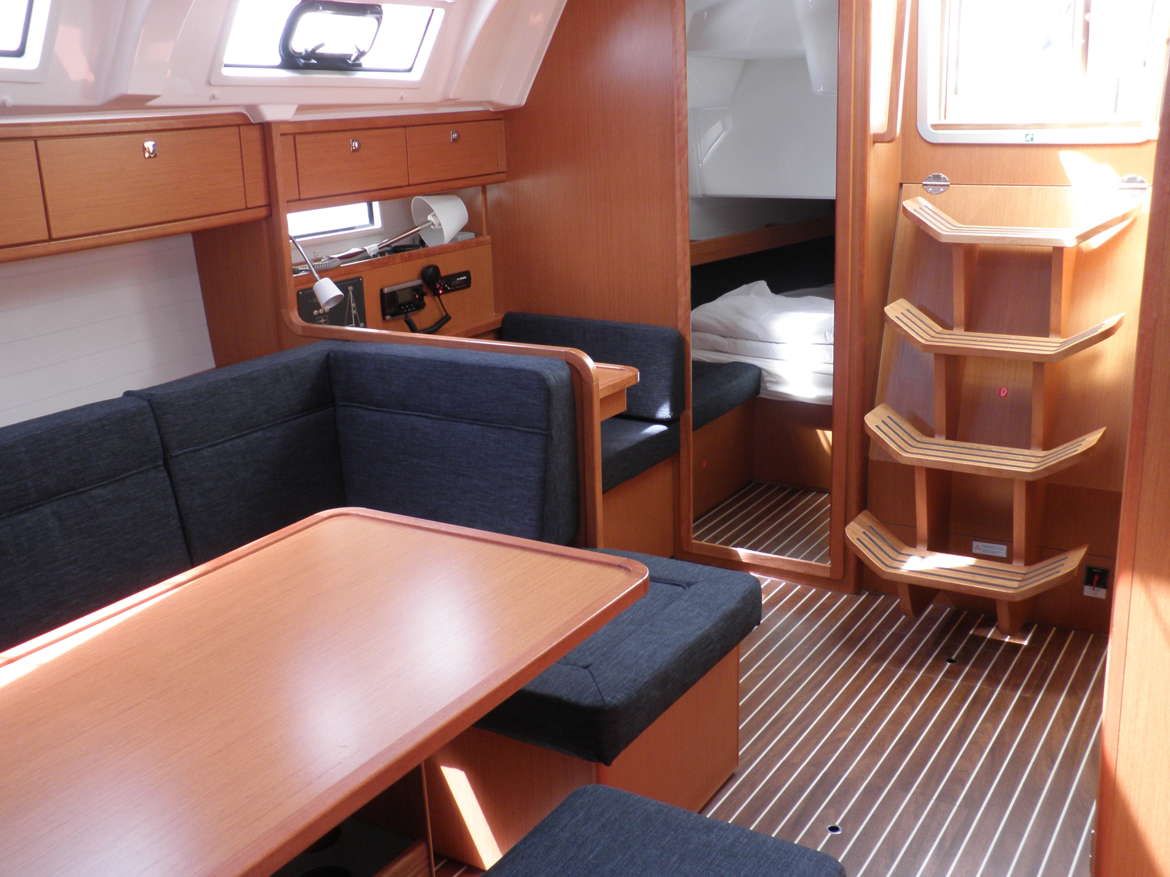 Boat interior