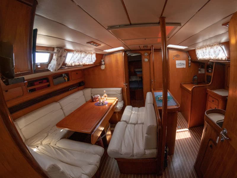 Boat interior