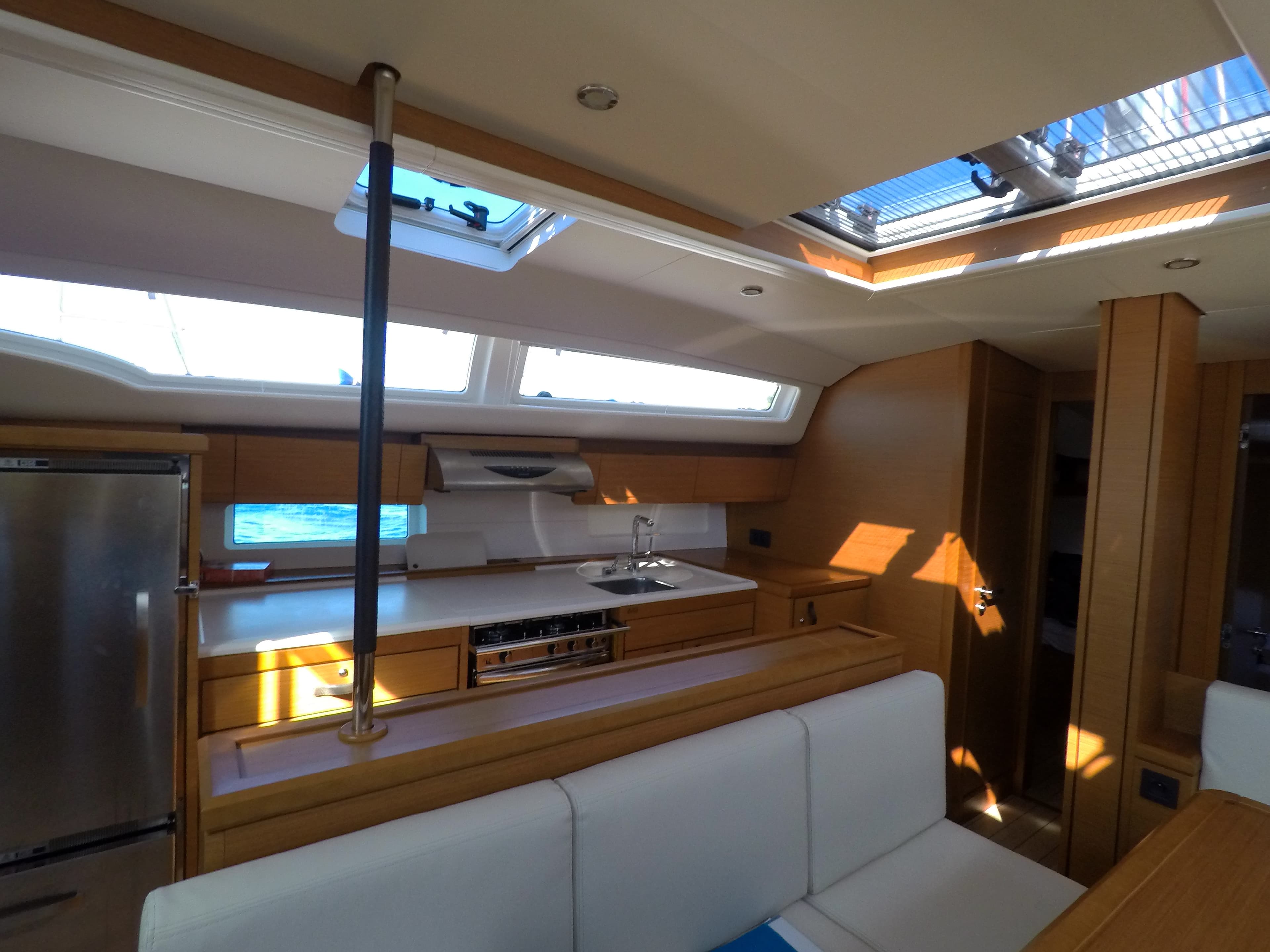 Boat interior