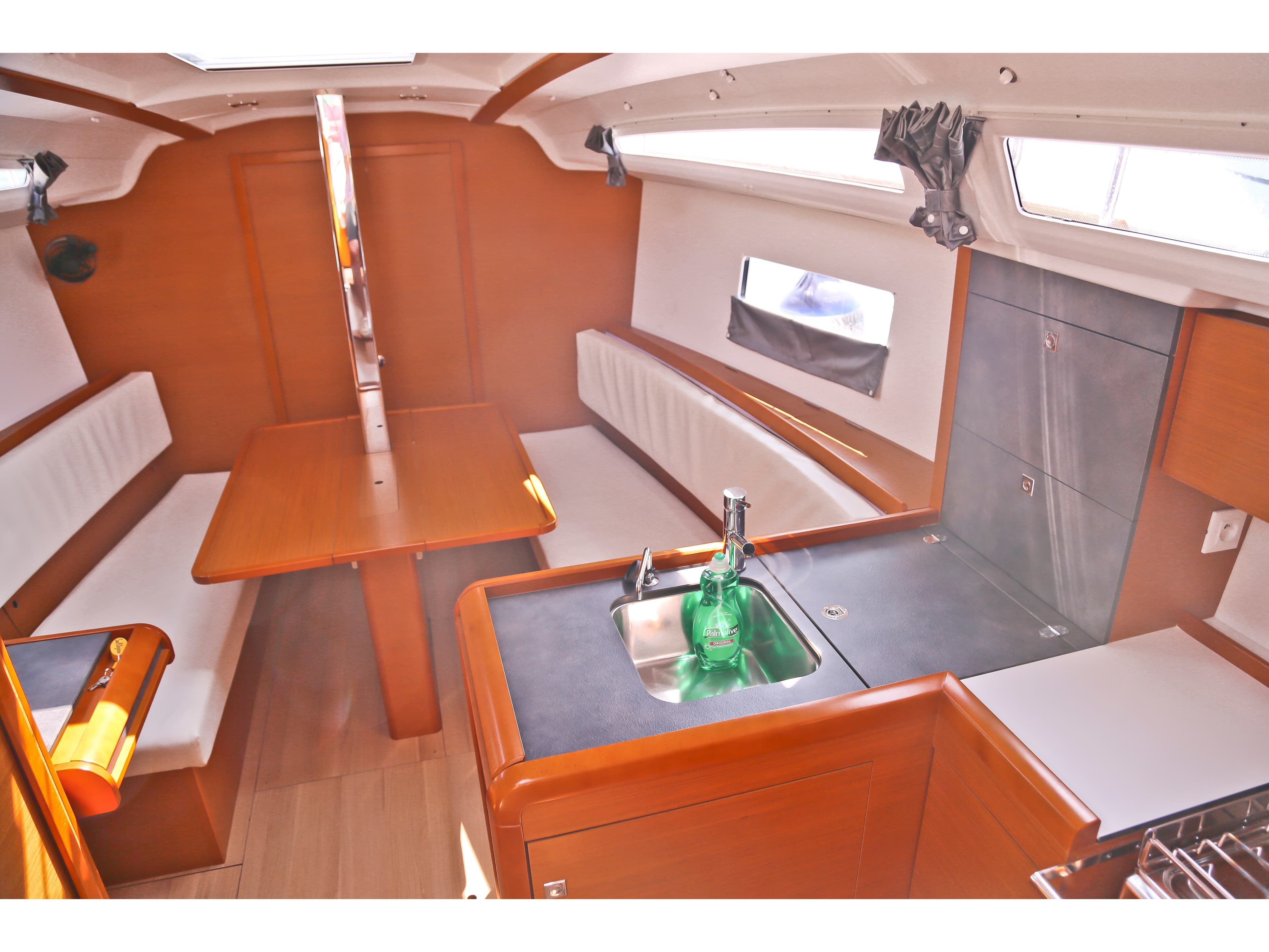 Boat interior