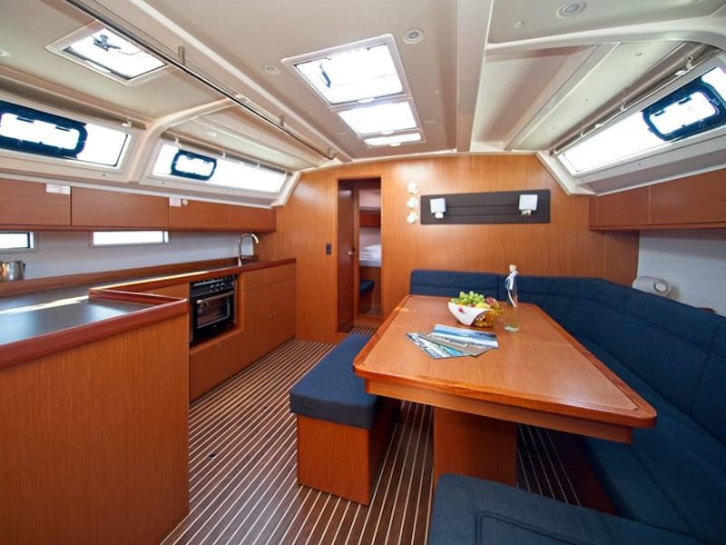 Boat interior