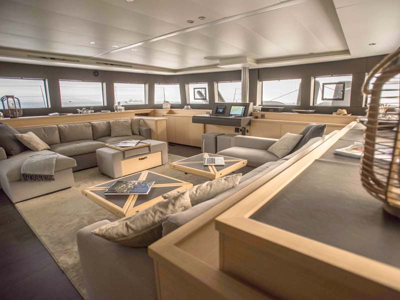 Boat interior