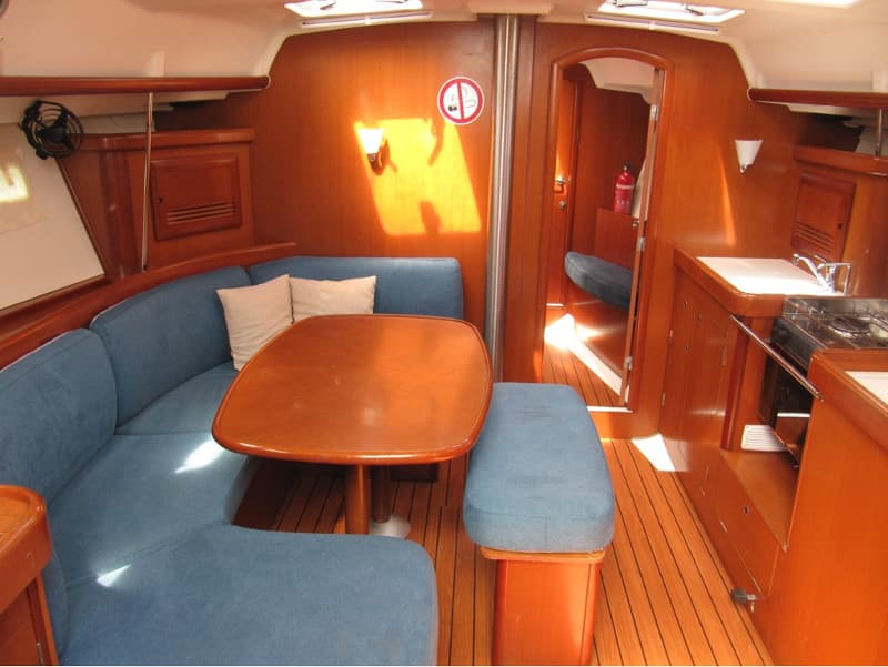 Boat interior