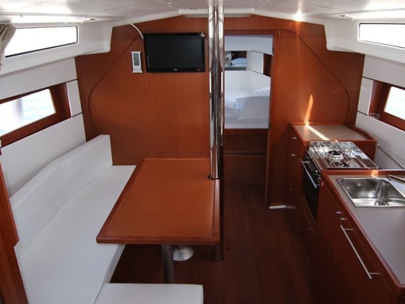 Boat interior