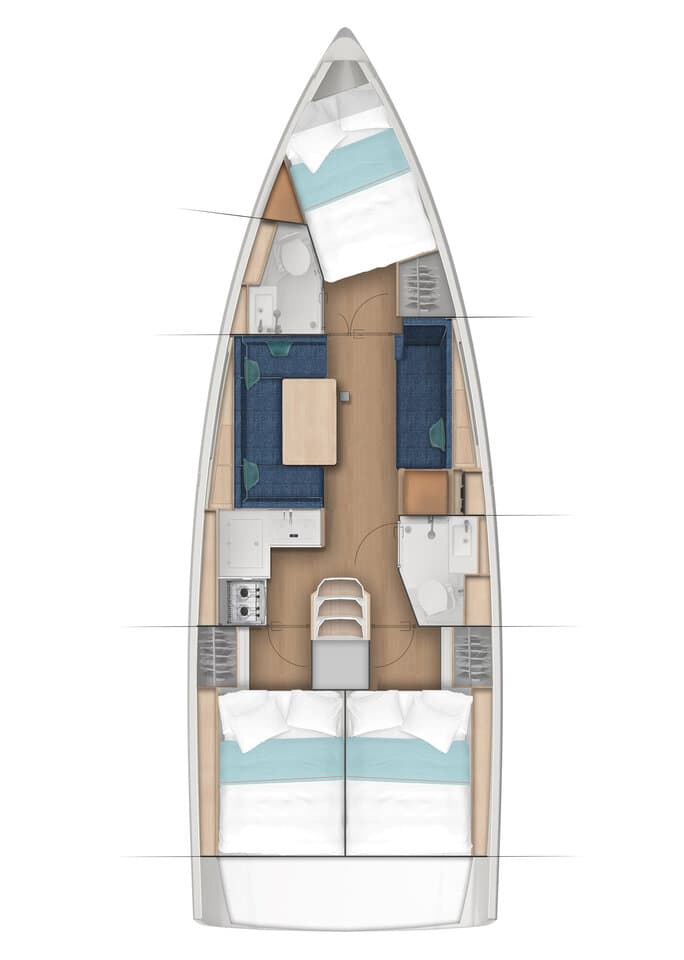 Sun Odyssey 380 - photo 12