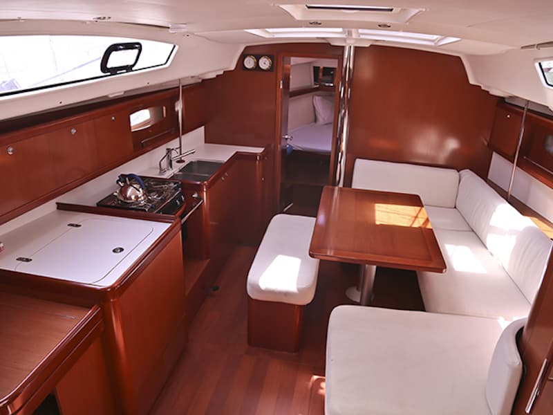 Boat interior