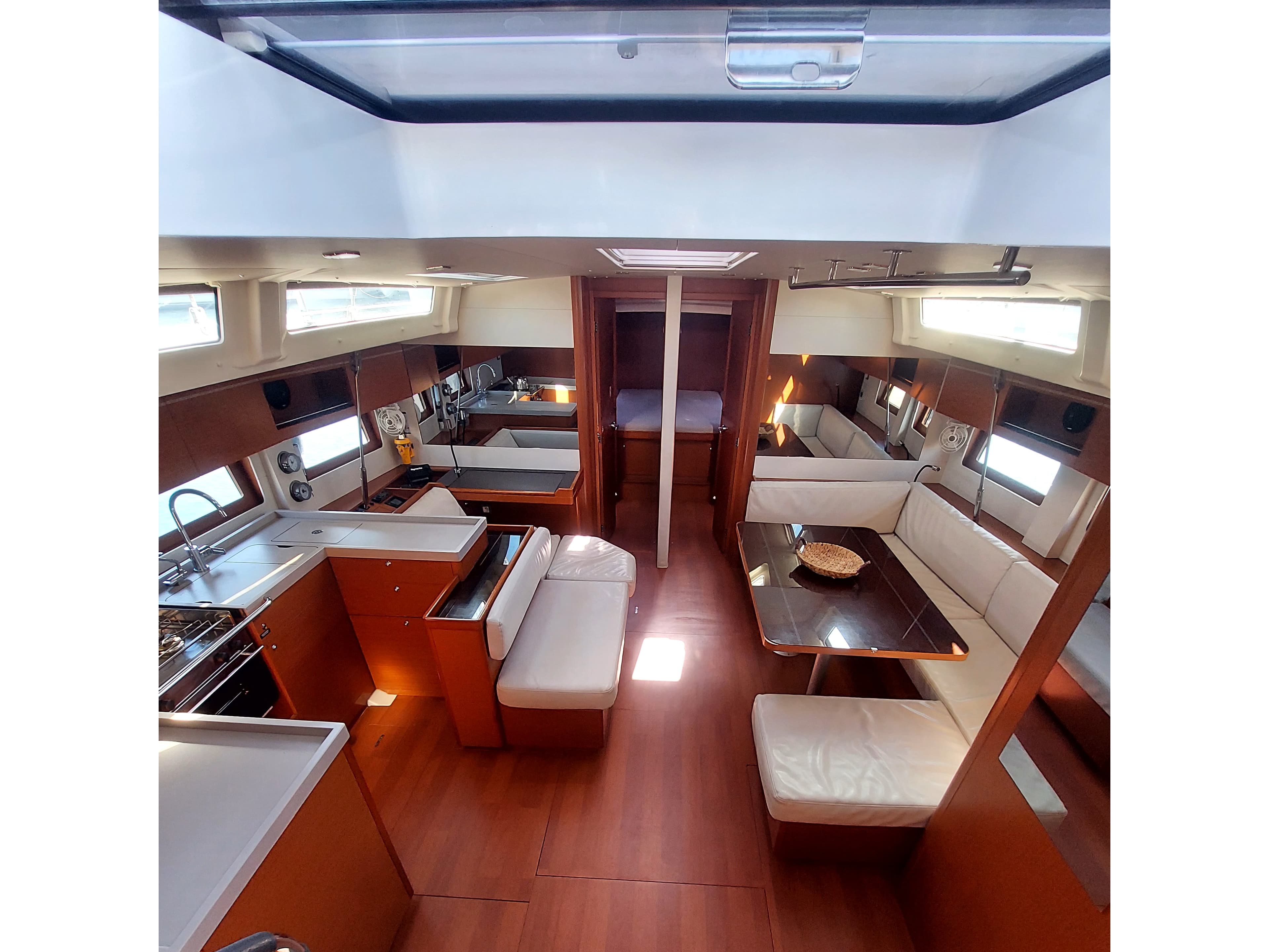 Boat interior