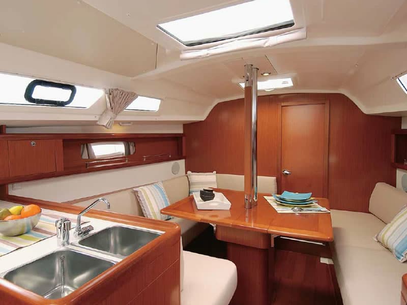 Boat interior
